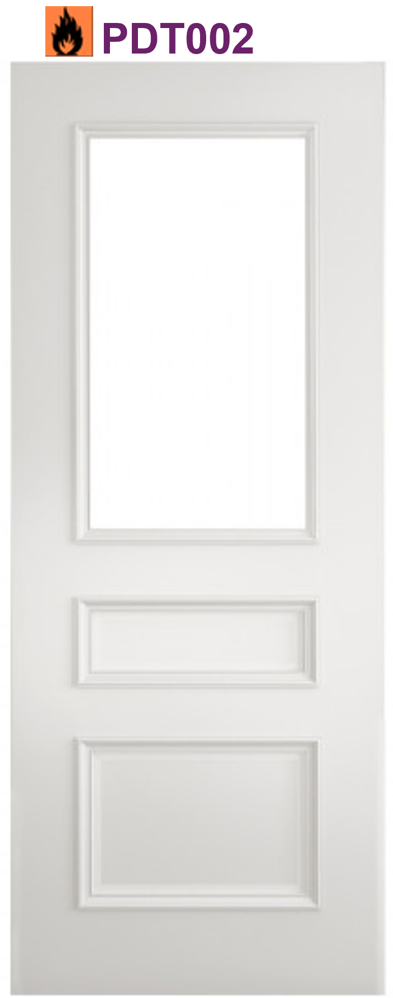windsor glazed white primed internal door manchester